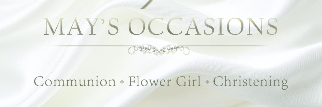 May's Occasions banner