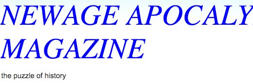 newageeemag's profile banner image