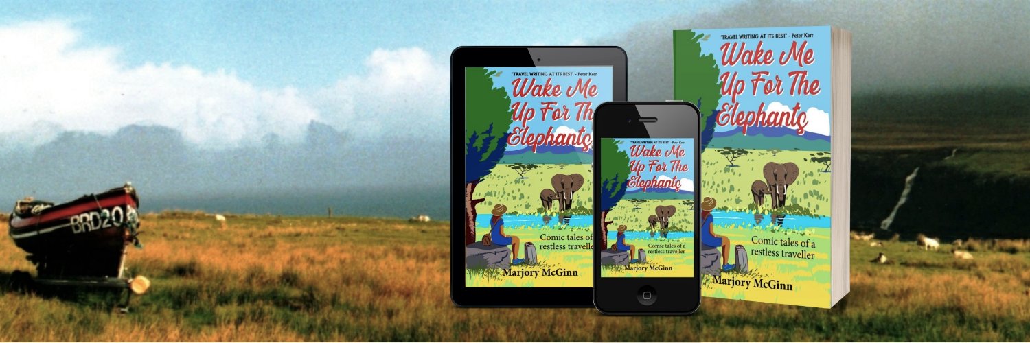 Marjory McGinn, Author's banner
