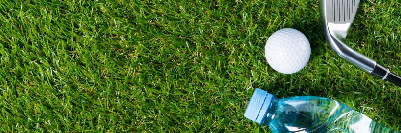 H2O Golf banner