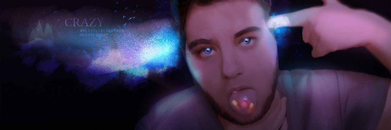 AlexBluedemon's profile banner image