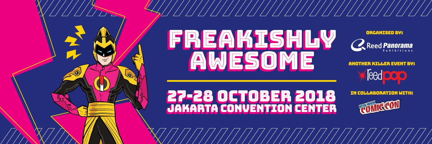 Indonesia Comic Con banner