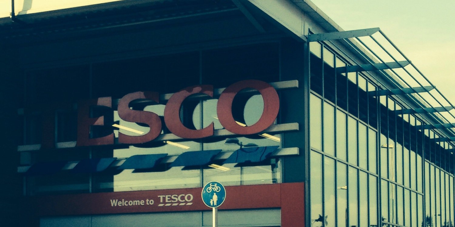 Tesco Fareham banner