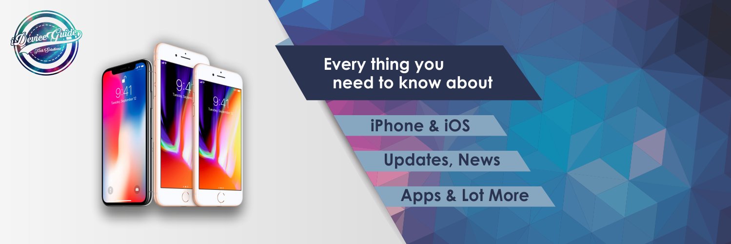 iDeviceGuide_'s profile banner image