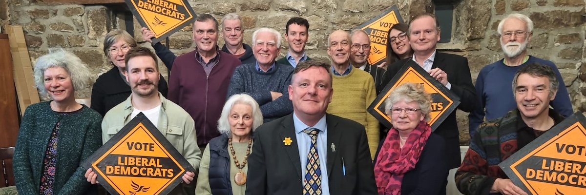 Leeds Lib Dems banner