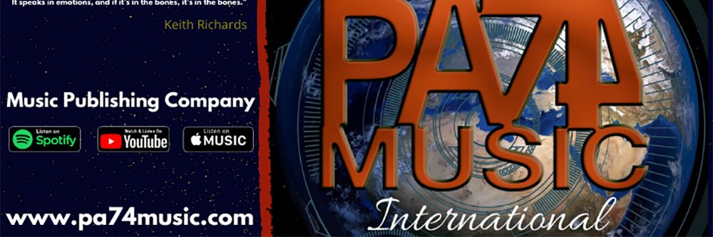 PA74 Music banner