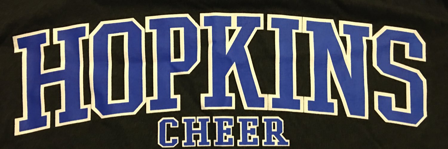 Hopkins Cheer banner