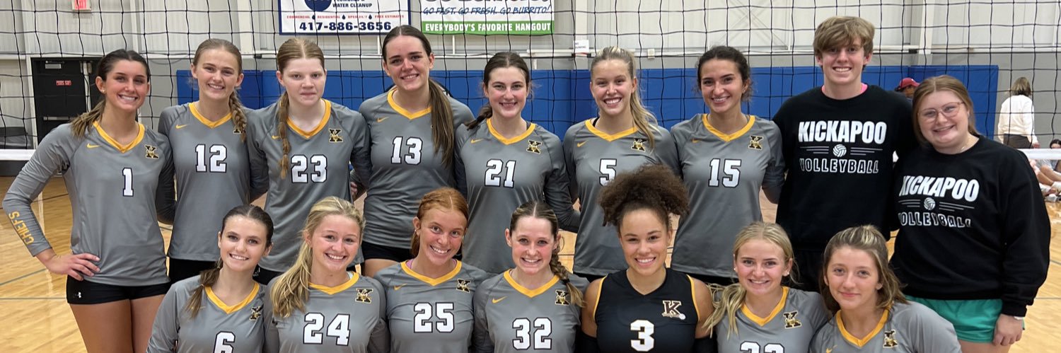 Kickapoo Volleyball banner