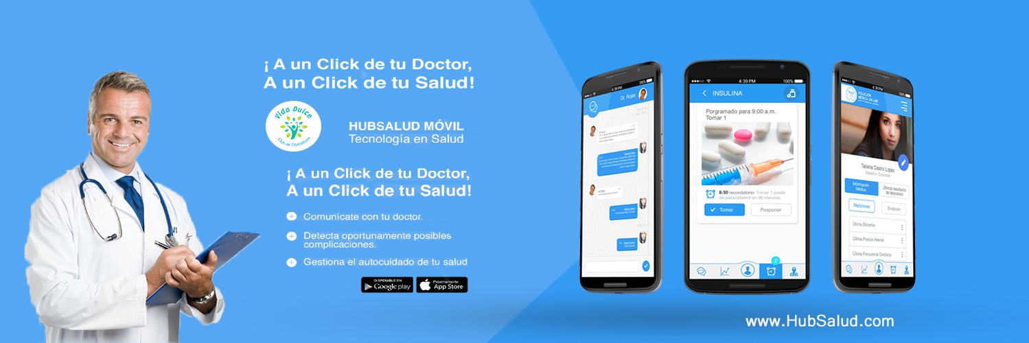 HubSalud's profile banner image