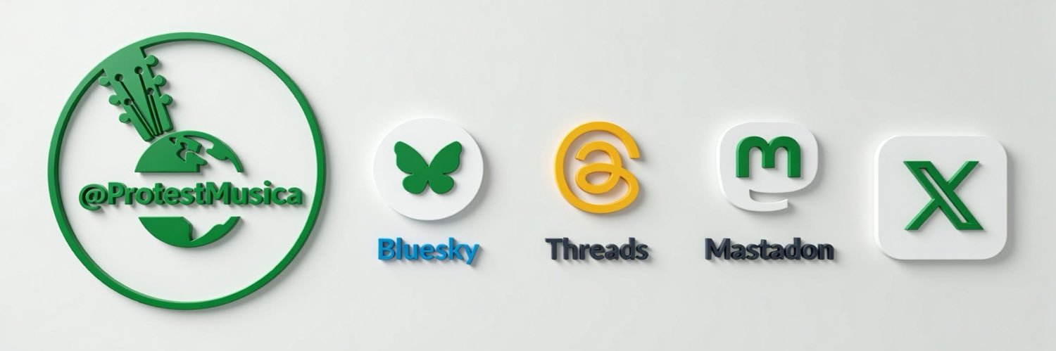 Protest & Musica 🎶 🌎 📺 🚨 banner