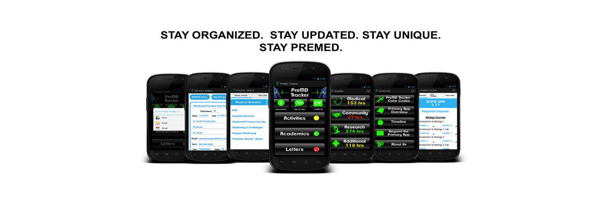 PreMD Tracker banner