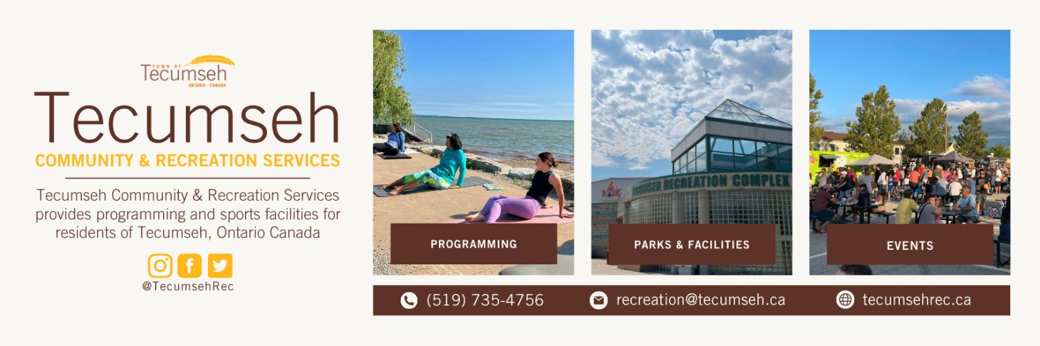 Tecumseh Recreation Services banner