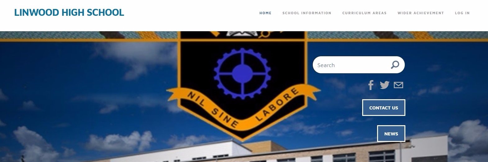 Linwood High School banner