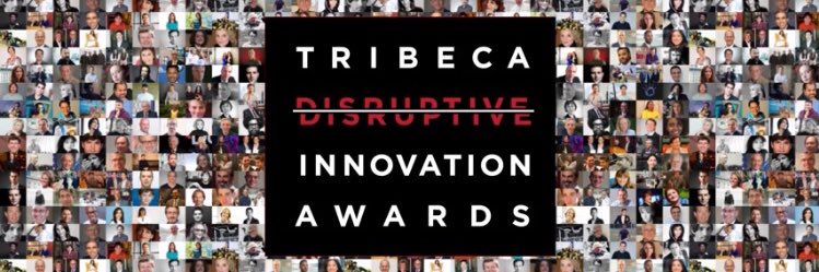 Tribeca Disruptive Innovation Awards banner
