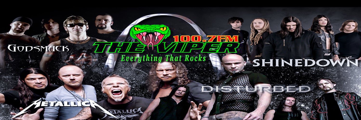 100.7 The Viper banner