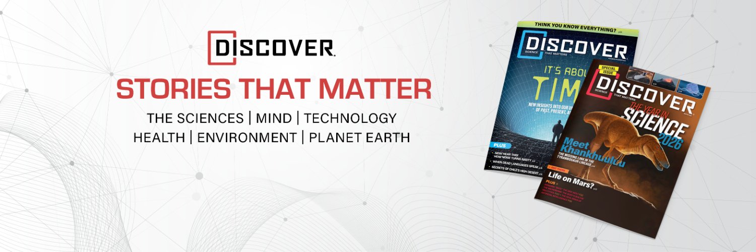 Discover Magazine banner