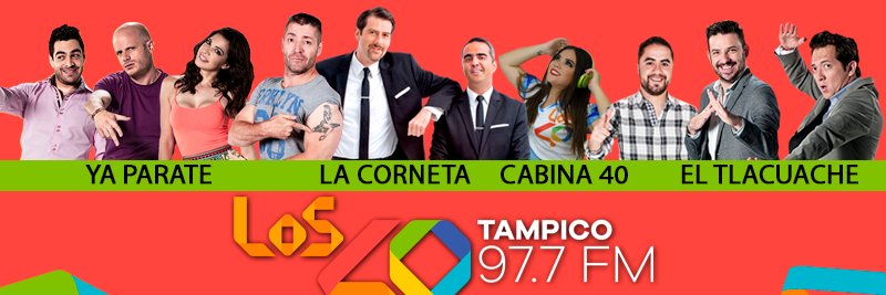 Los40Tampico's profile banner image