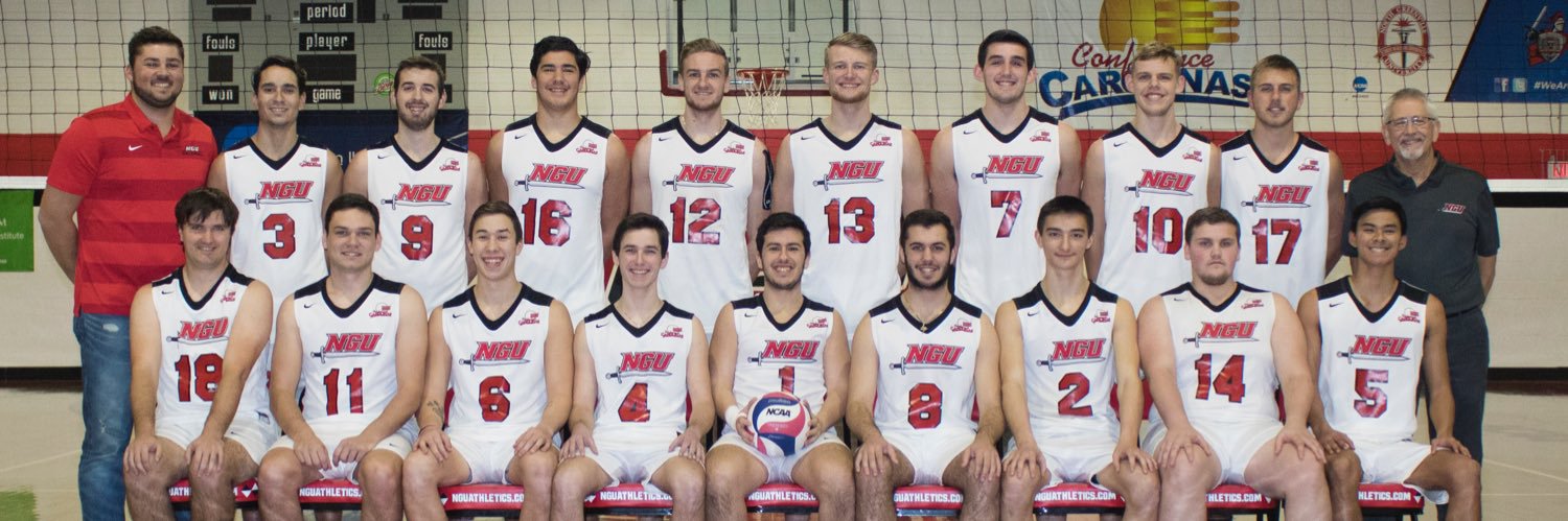 NGU Men's Volleyball banner