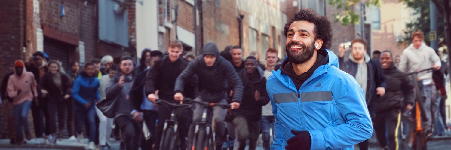 Mohamed Salah's banner