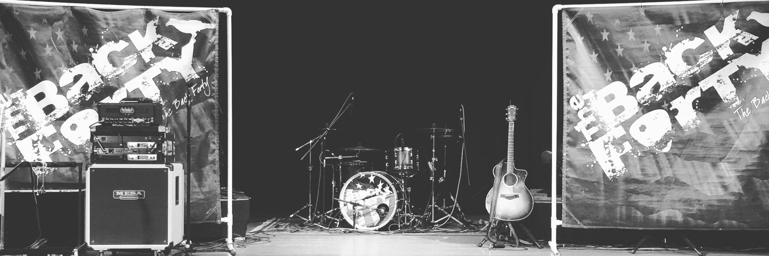 The Back Forty Band banner