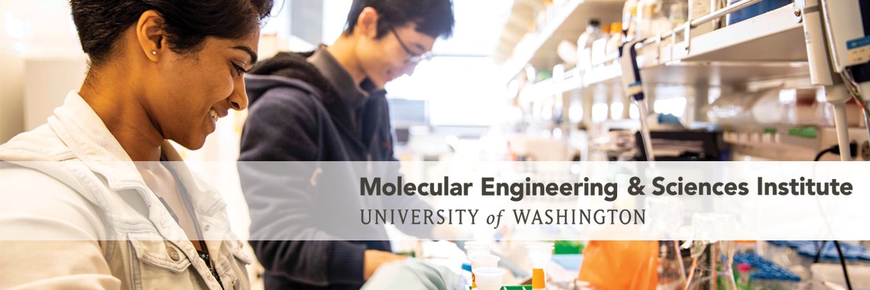 Molecular Engineering & Sciences Institute's banner