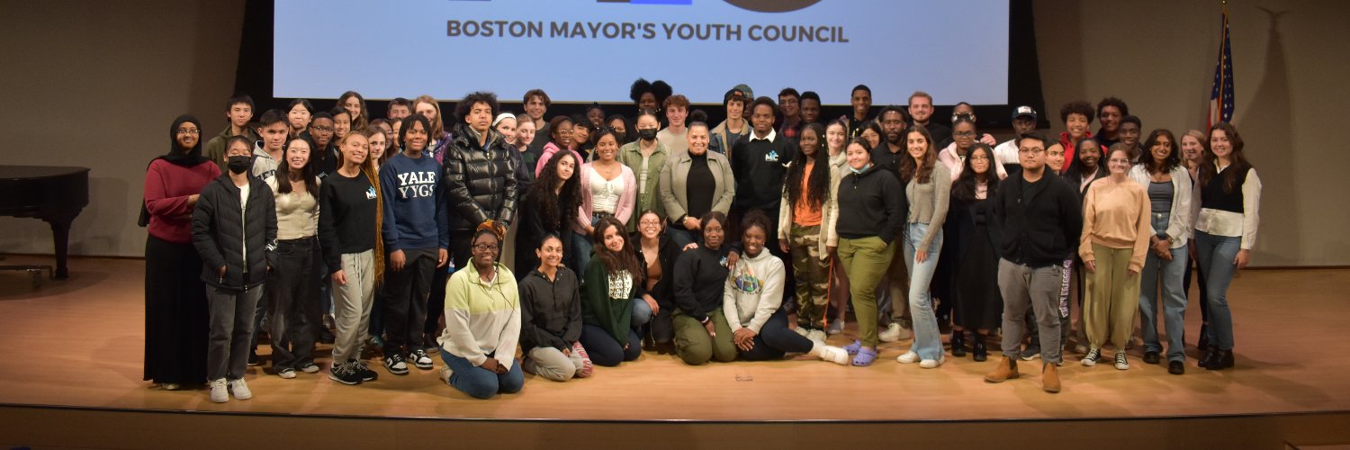 Mayor's Youth Council Boston banner