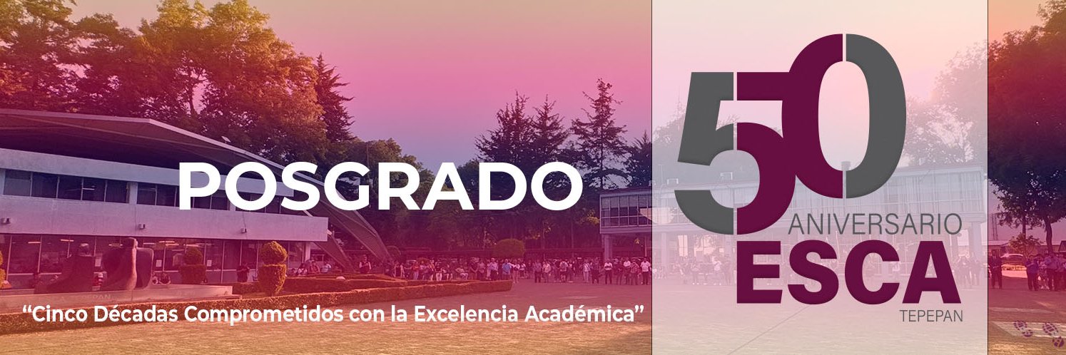 PosgradoESCATEP's profile banner image