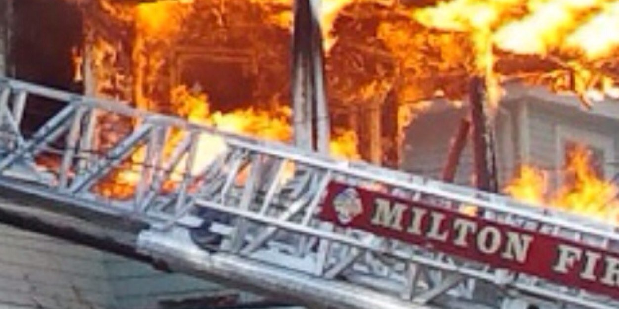 Milton Firefighters banner