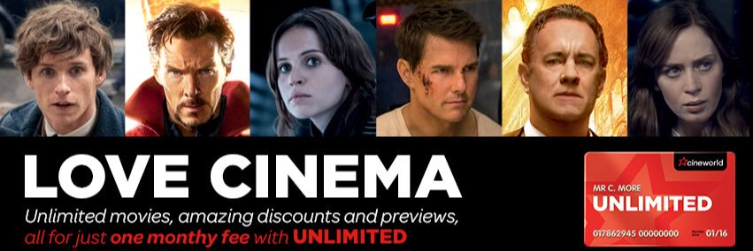 Cineworld BOLTON banner