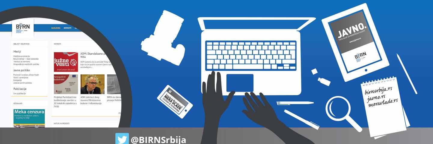 BIRN Srbija's banner