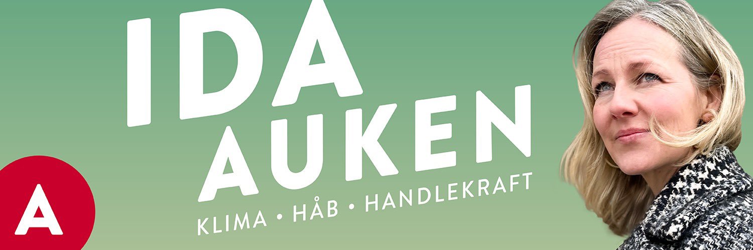 Ida Auken's banner