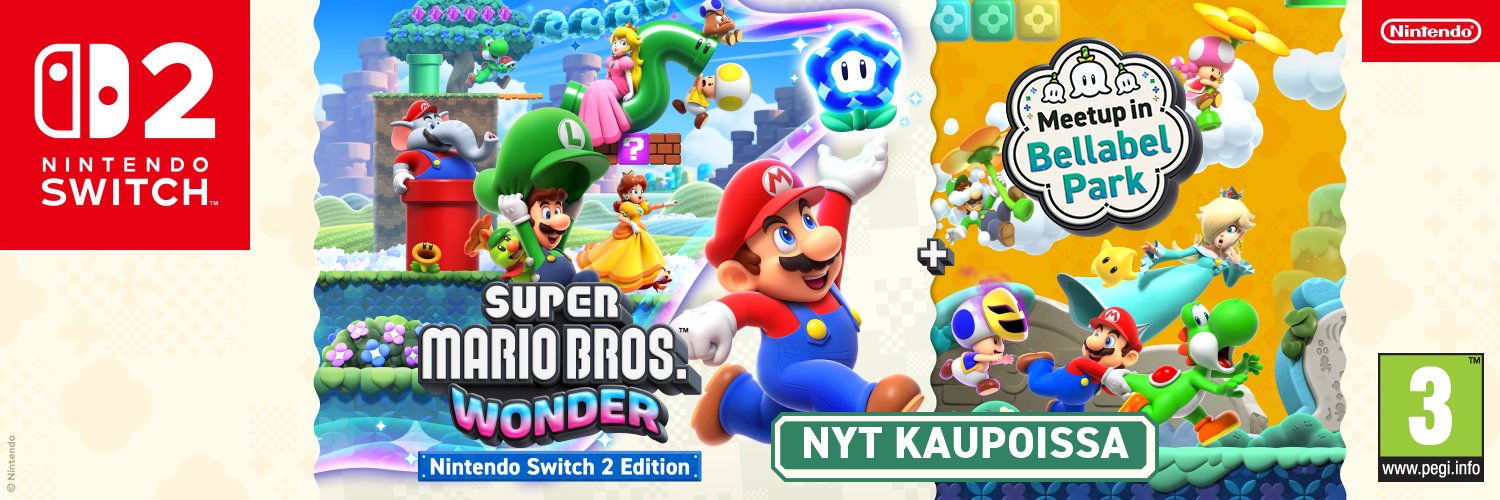 Nintendo Suomi (jakelija) banner