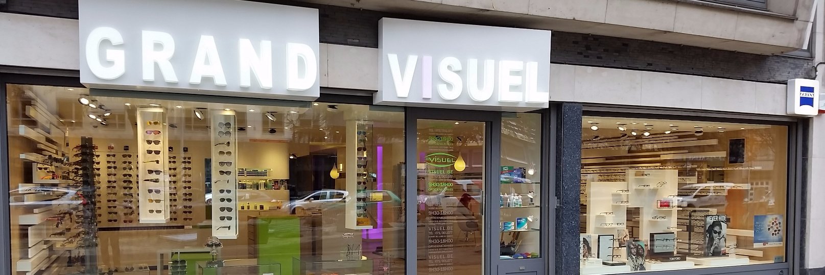 Optique Grand Visuel Charleroi banner