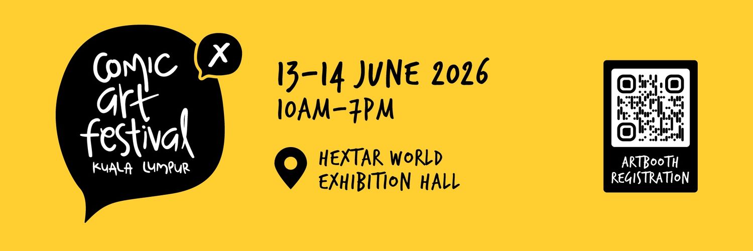 Comic Art Festival KL banner