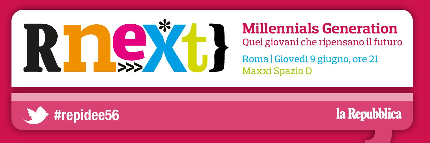 Repubblica Next banner