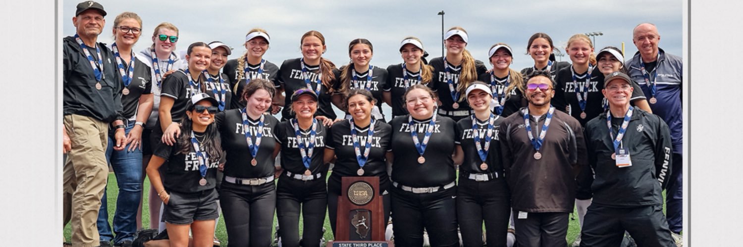 Fenwick Friars Softball banner