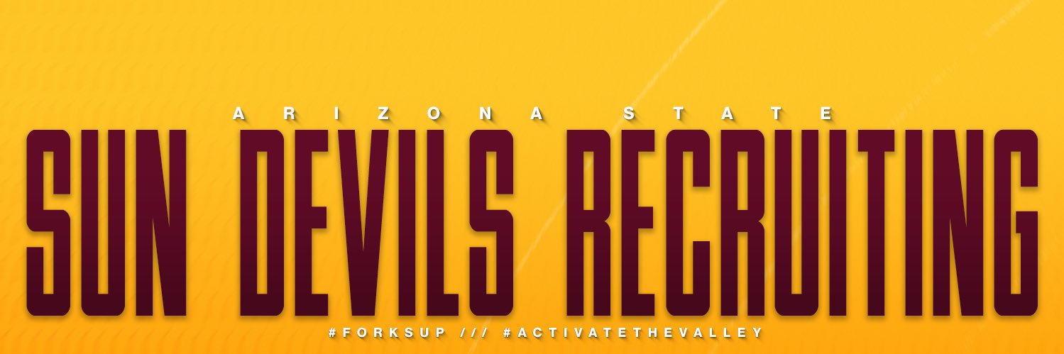 ASU Football Recruiting banner