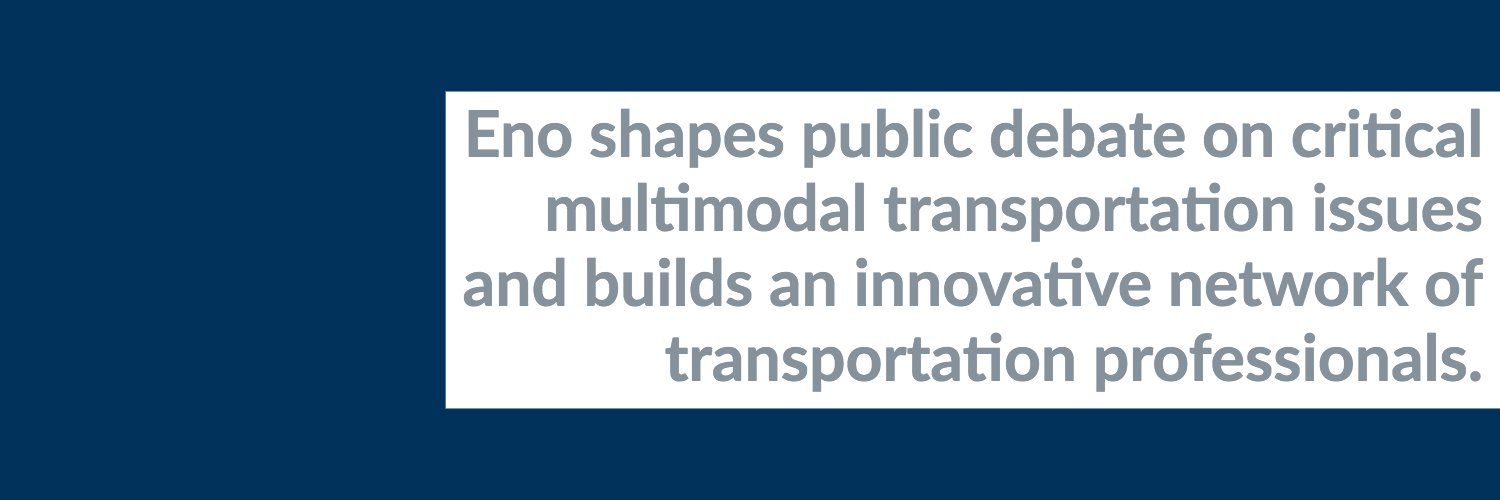 Eno Center for Transportation Profile Banner