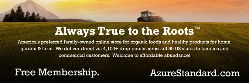 Azure Standard banner