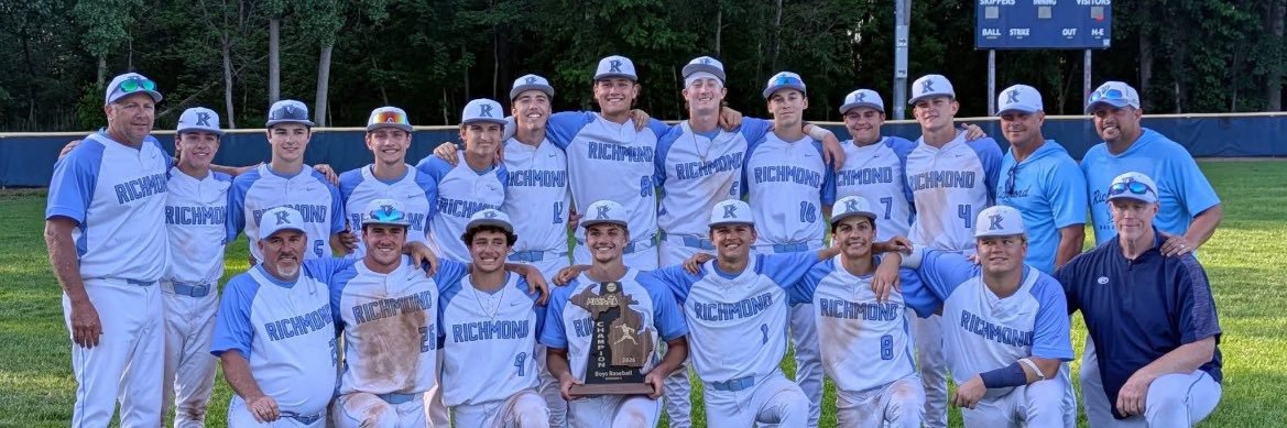 Richmond HS Baseball Updates banner