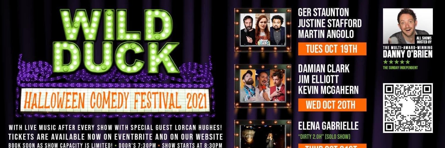 Danny O' Brien Comedian banner