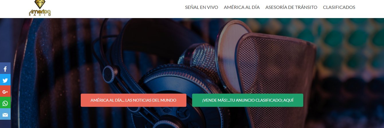 AMERICARADIOSL's profile banner image