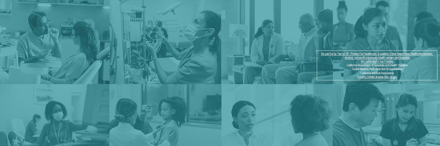 Yes On Prop 35 banner