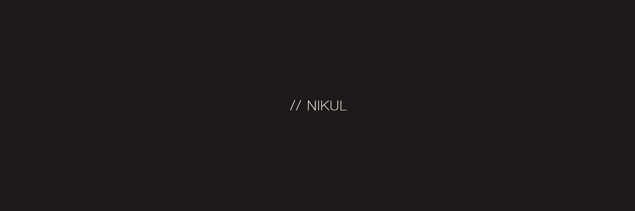 NIKUL banner
