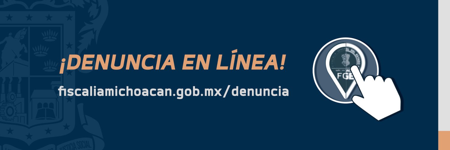 Fiscalía General de Michoacán banner