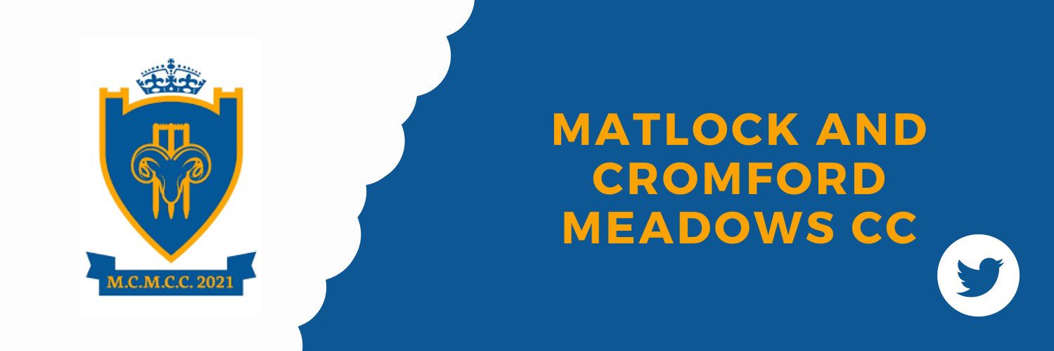 Matlock and Cromford Meadows CC banner