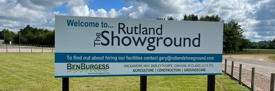 Rutland Showground banner
