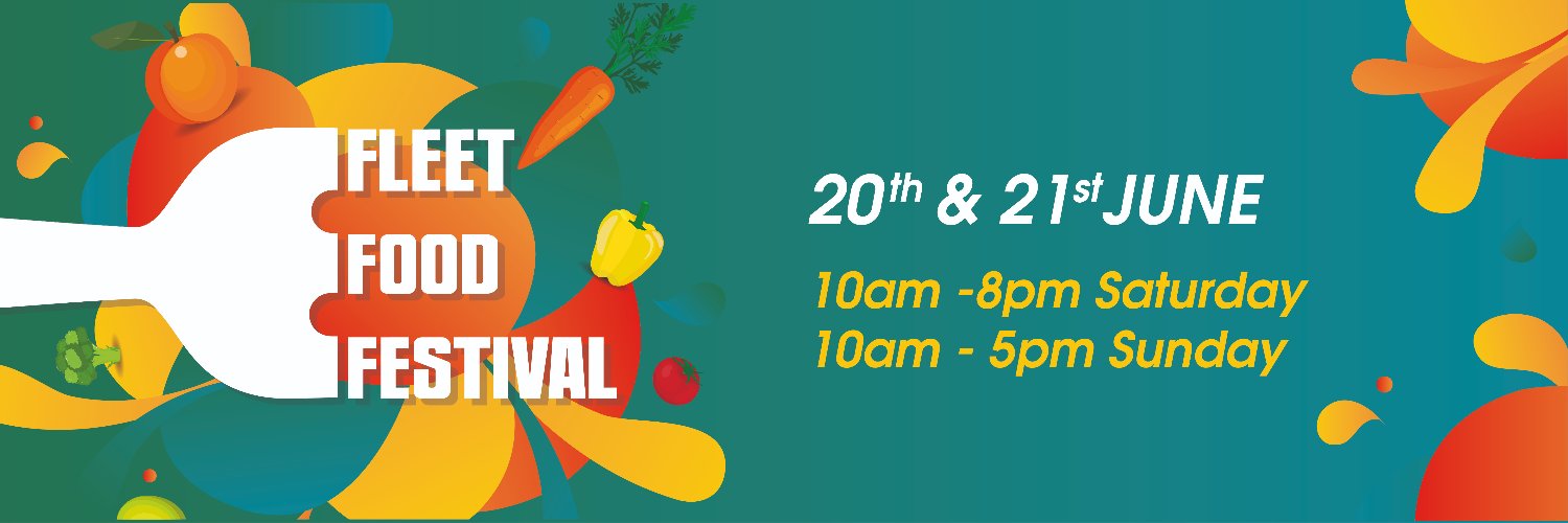 Fleet Food Festival banner