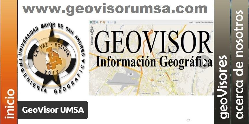 GeoVisorUMSA's profile banner image