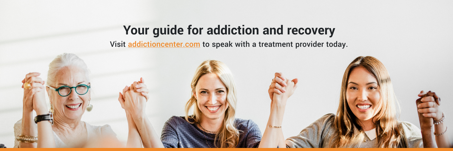 Addiction Center banner